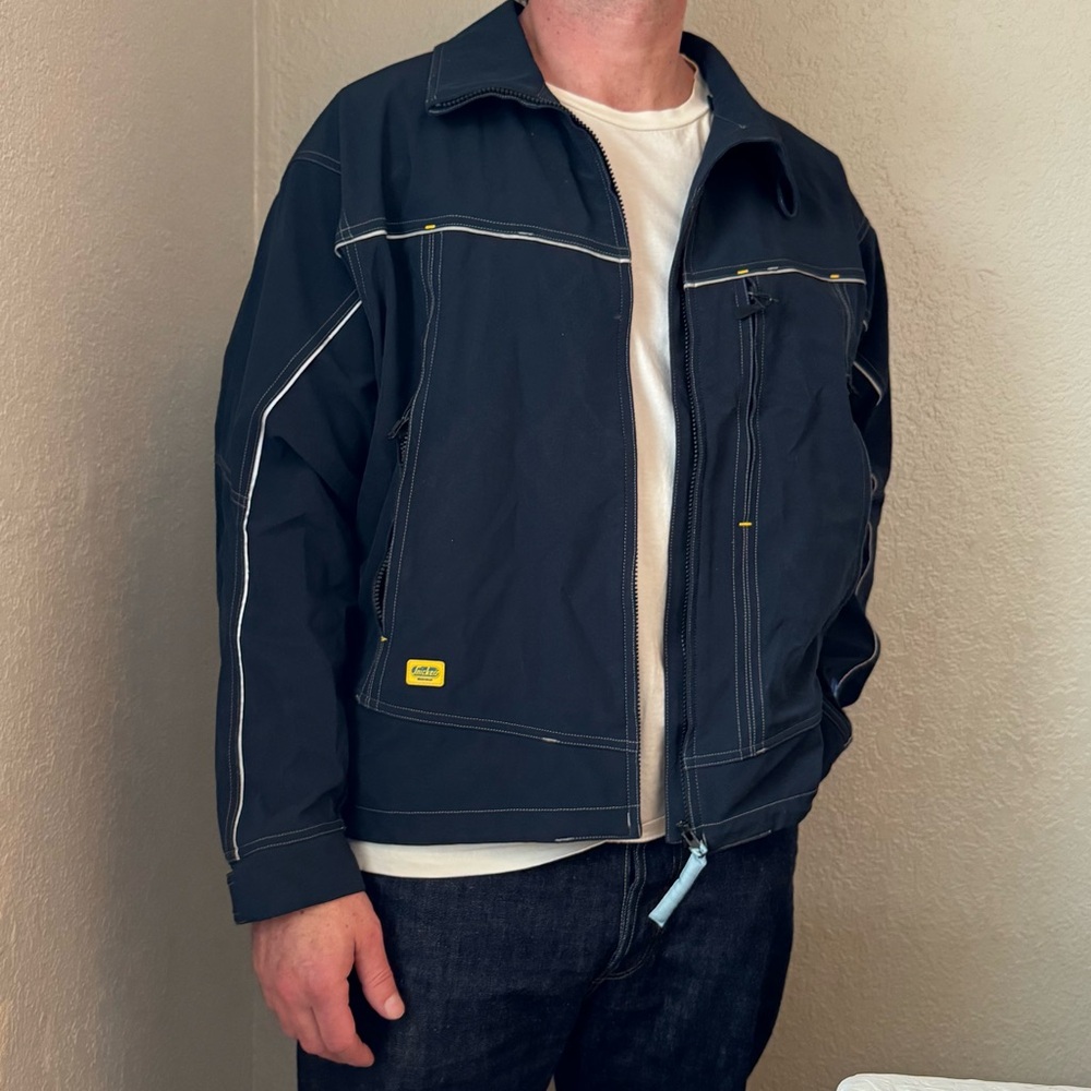 Snickers Soft Shell 1239 Water-Repellant Work Jacket with reflective accents